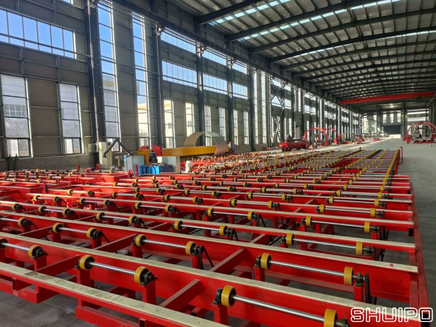 1.4卷板機(jī)進(jìn)料臺 1.4卷板機(jī)進(jìn)料臺